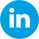 A blue circular logo features the word "in" in white letters, positioned slightly to the right, with a capital "L" incorporating a vertical line resembling a person.