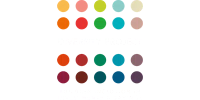 A grid of circular color swatches displays a variety of hues, arranged in two rows. Each swatch represents a distinct color ranging from warm tones to cool shades.