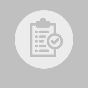 A clipboard features a checklist with a checkmark, indicating completed tasks. The clipboard is centered within a circular, light gray background, suggesting an organized and efficient administrative context.